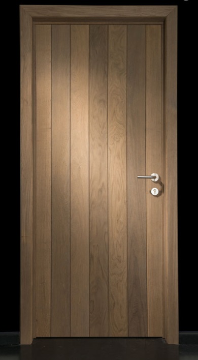 Op maat gemaakte houten deur Holleman Parket Di Legno Wageningen